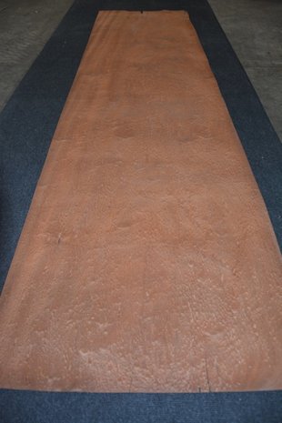 Mahonie Pommele fineer 254 x 66 cm | 0.6mm | 1,676m2