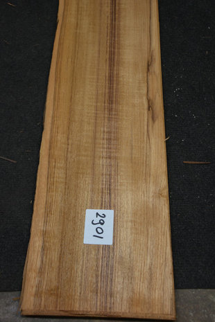 Teak fineer 410 x 17-19 cm | 0.6 mm | 0,738m²