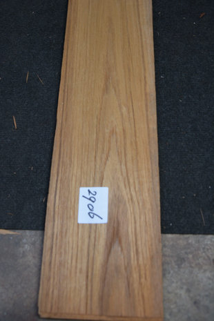 Teak fineer 410 x 14-15 cm | 0.6 mm | 0,595m²