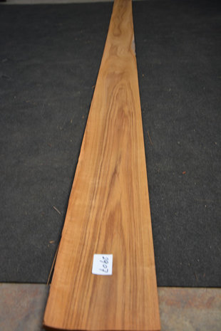 Teak fineer 410 x 20 cm | 0.6 mm | 0,820m²