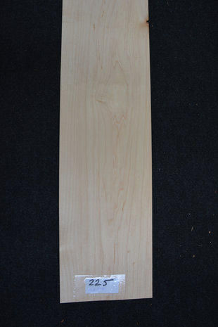 Esdoorn fineer 215 x 20-21cm | 0.6mm | 0,462m²