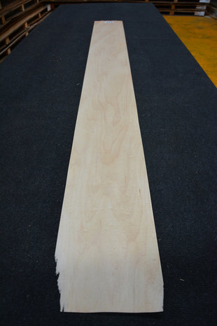 Esdoorn fineer 220 x 20-24cm | 0.6mm | 0,484m²